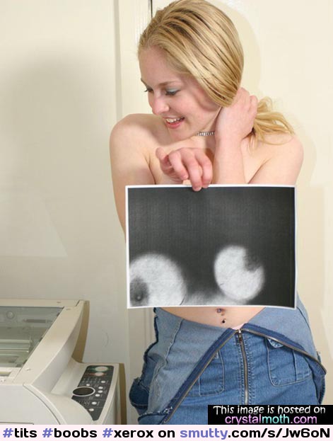 Tits Boobs Xerox Copier